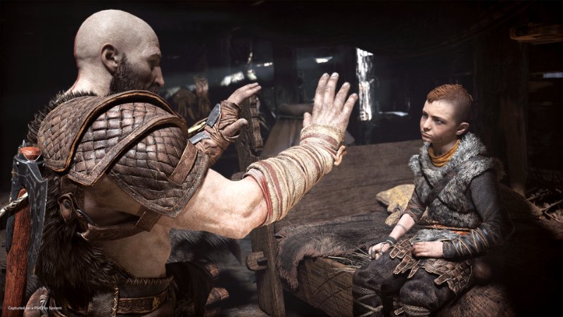 KRatos regales to his son