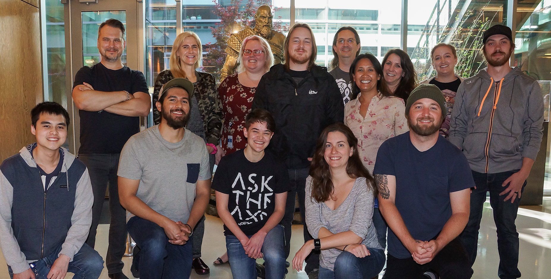 14 people on the God of War sound team