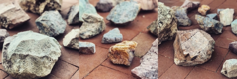 Various types of rocks