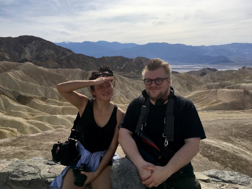 Sun Hee & Peter Albrechtsen on a visit to Death Valley