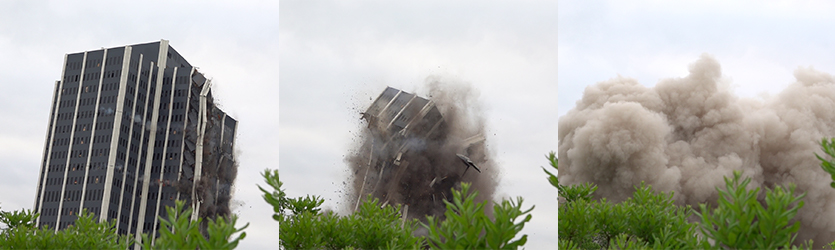 Large Office Implosion Progression