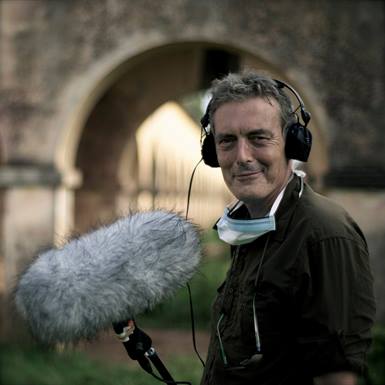 Sound effects recordist Craig Carter