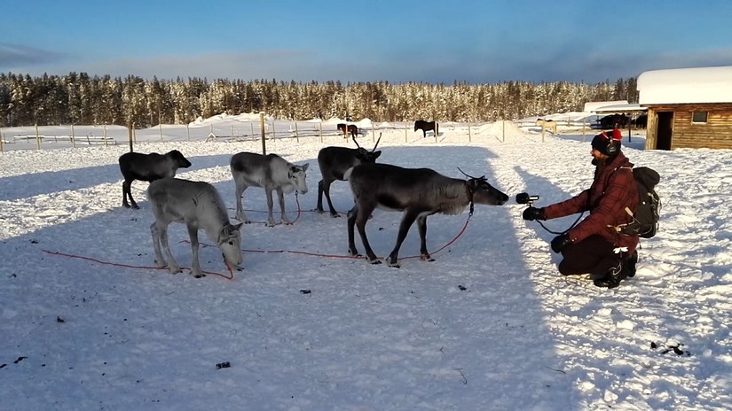 Aurora Borealis sound recording