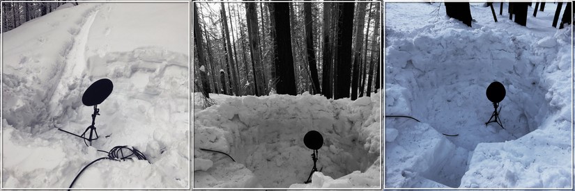 Snow sound recording 6