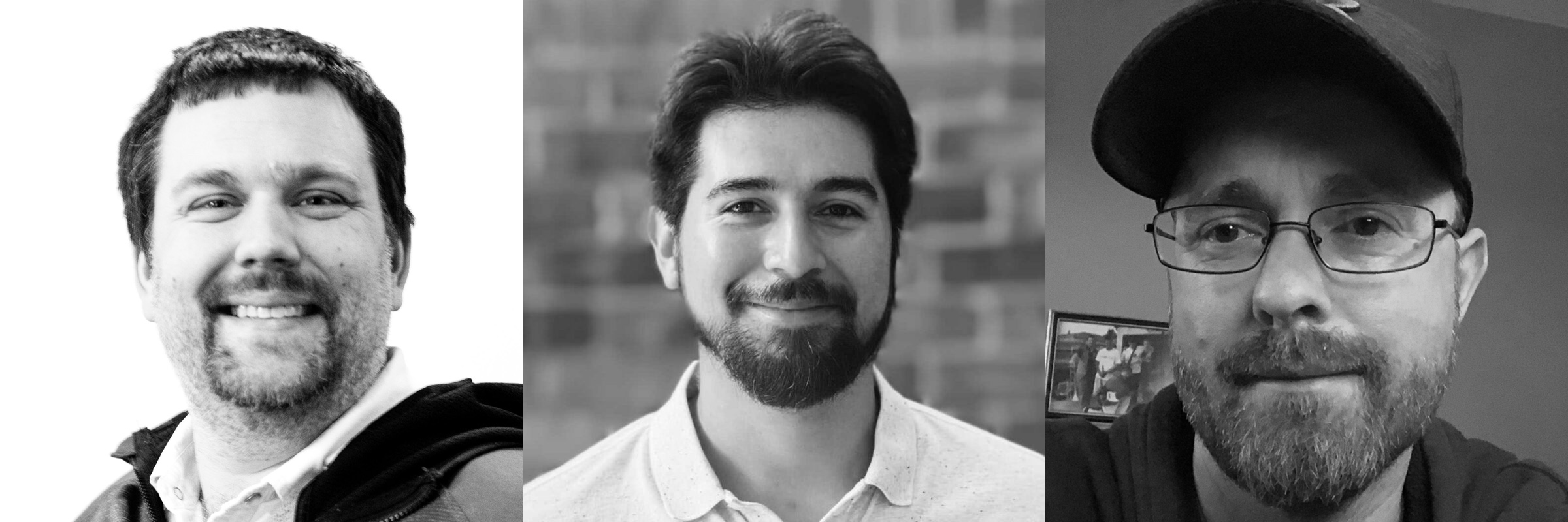 Kyle Vande Slunt, Roel Sanchez, and Dave Benjamin