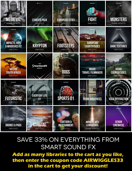 Save on sound effects