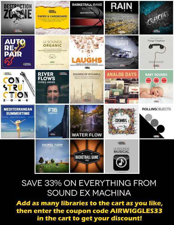 Save on sound effects