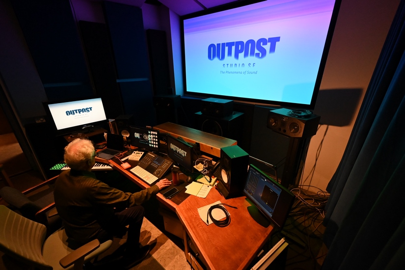 Dave Nelson mixing in Studio 1