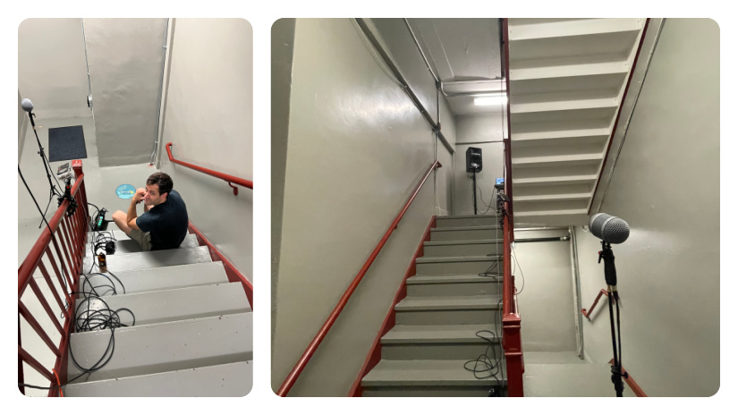 Stairwell recording sessions for 'Ripley'